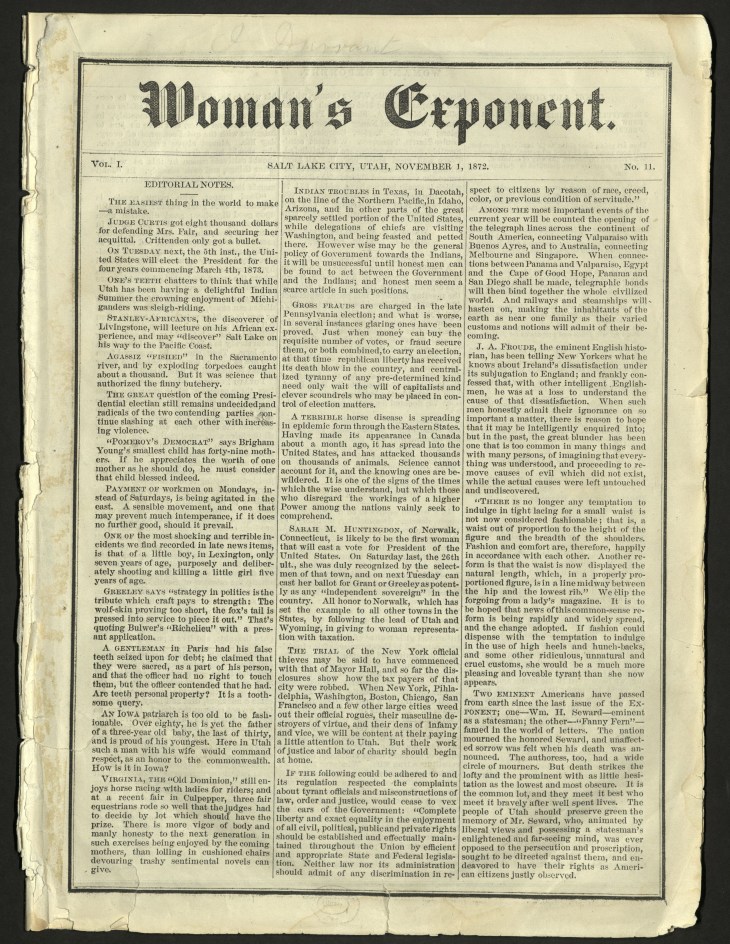 WomansExponent-Volume1-Number11-1872
